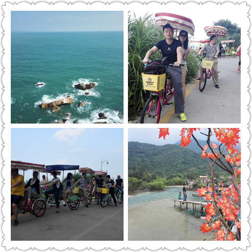 鼎芯電子帶你遨游--深圳南澳西沖一日游