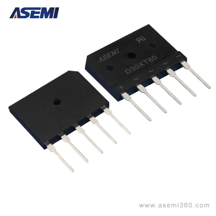 ASEMI三相整流橋堆D30XT80