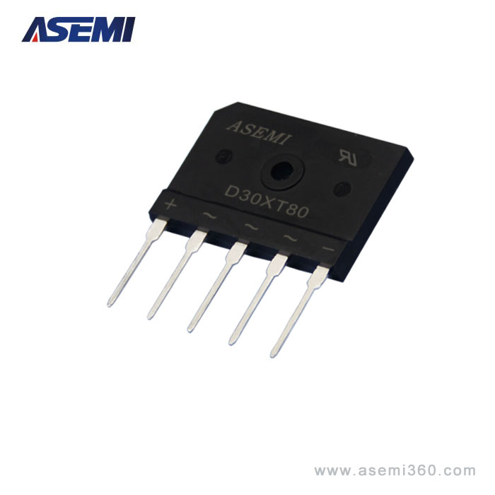ASEMI三相整流橋堆D30XT80