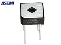 ASEMI整流橋KBPC1008(自帶散熱片)