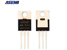 肖特基二極管MBR1045CT，ASEMI品牌