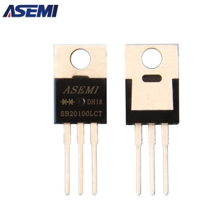 肖特基二極管MBR20100CT，ASEMI品牌