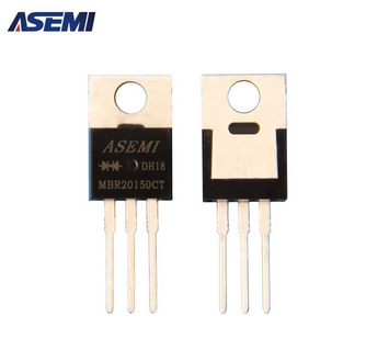 肖特基二極管MBR20150CT，ASEMI品牌