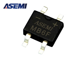 整流橋堆MB6F，ASEMI品牌